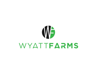 Wyatt Farms logo design by Kanya