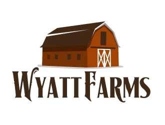 Wyatt Farms logo design by ElonStark