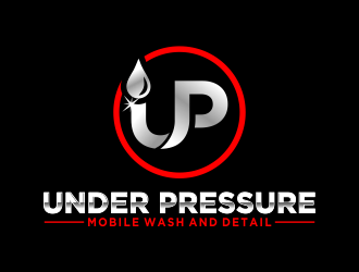 Under Pressure Mobile Wash And Detail logo design by done
