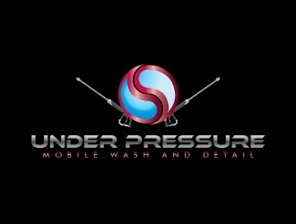 Under Pressure Mobile Wash And Detail logo design by defeale