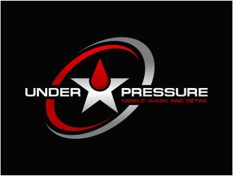 Under Pressure Mobile Wash And Detail logo design by 48art