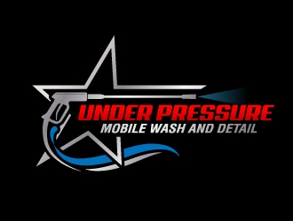 Under Pressure Mobile Wash And Detail logo design by jaize