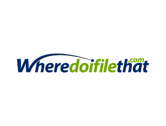 wheredoifilethat.com (where do I file that.com) logo design by hidro