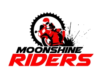 Moonshine Riders logo design by ElonStark