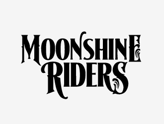 Moonshine Riders logo design by ElonStark