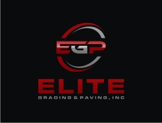 Elite Grading & Paving, Inc. logo design by EkoBooM