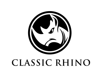Classic Rhino logo design by hidro