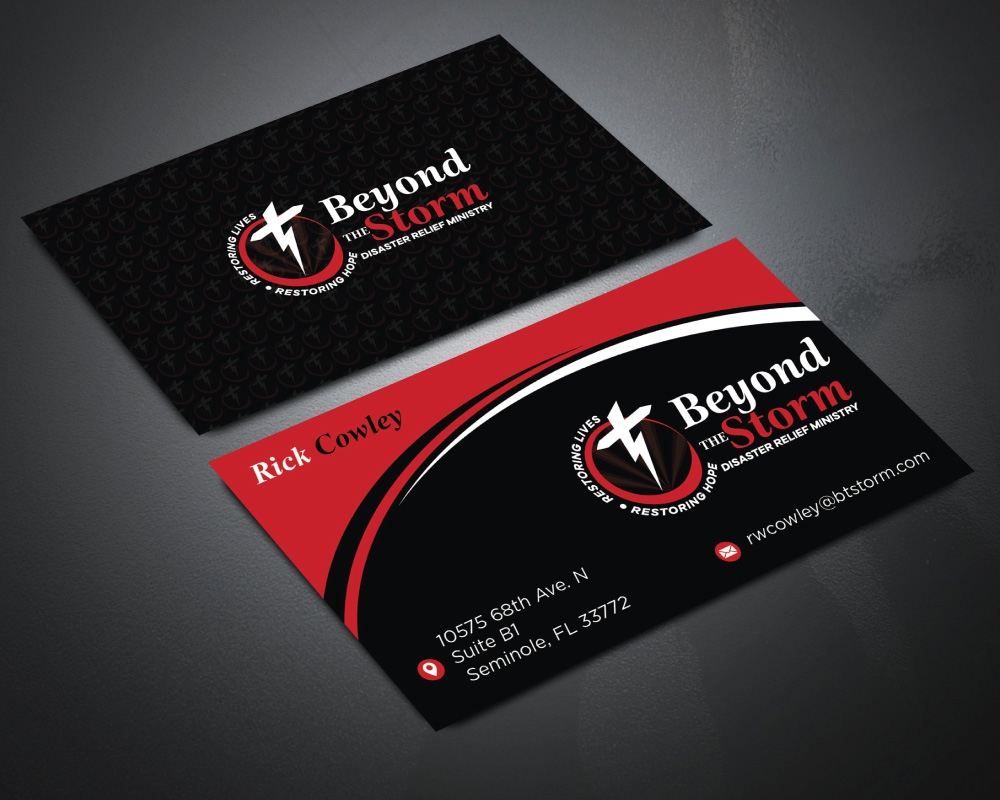 Beyond The Storm logo design by Boomstudioz