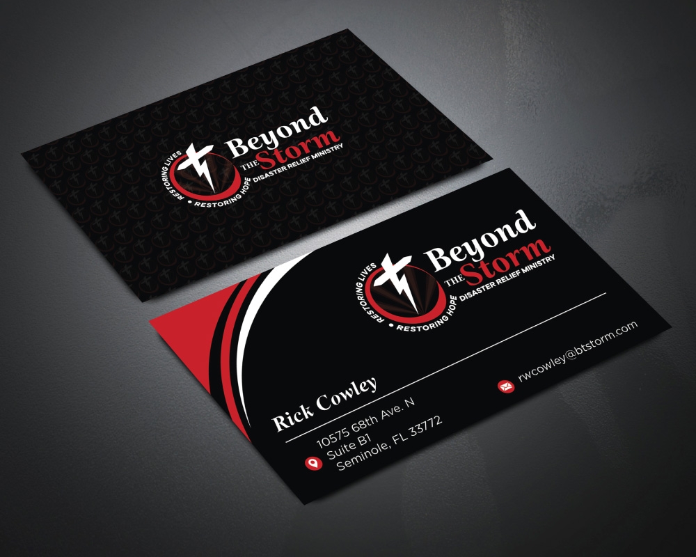 Beyond The Storm logo design by Boomstudioz