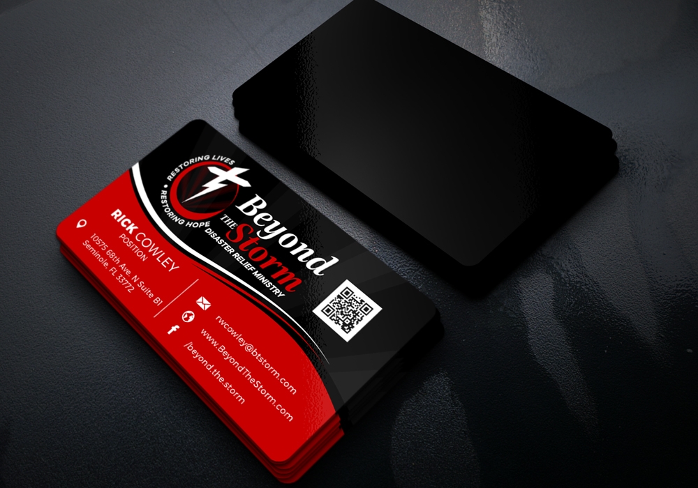 Beyond The Storm logo design by Gelotine