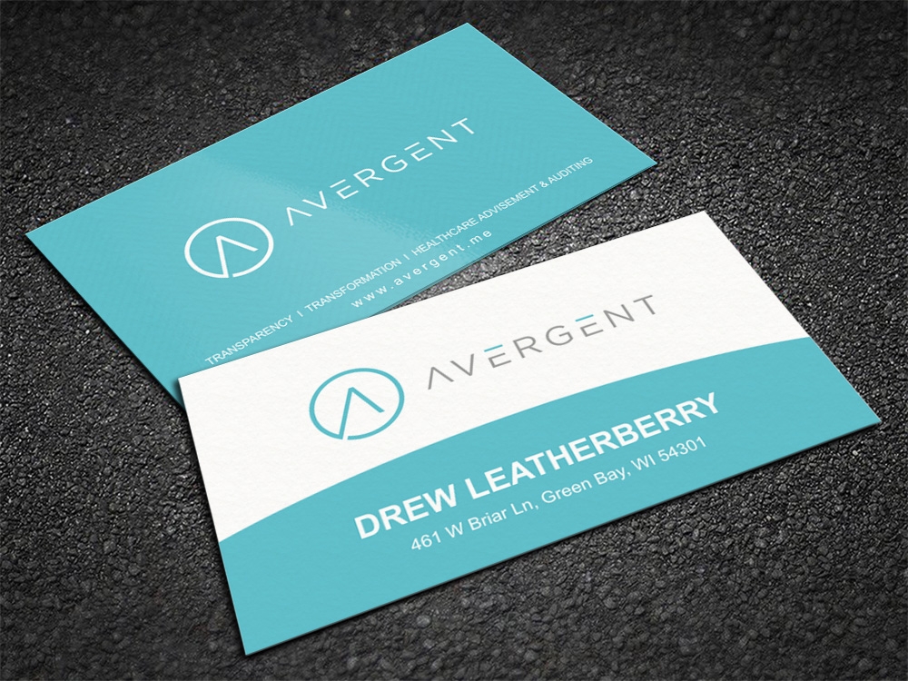 Avergent logo design by Kindo