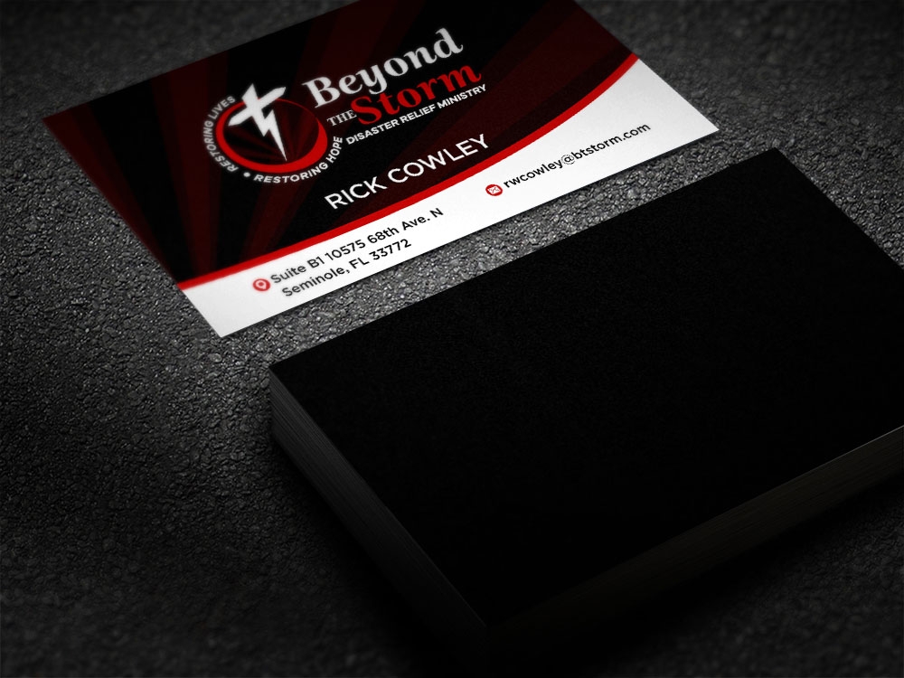 Beyond The Storm logo design by scriotx