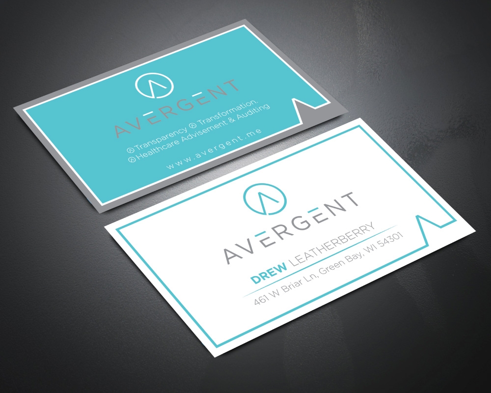Avergent logo design by Boomstudioz