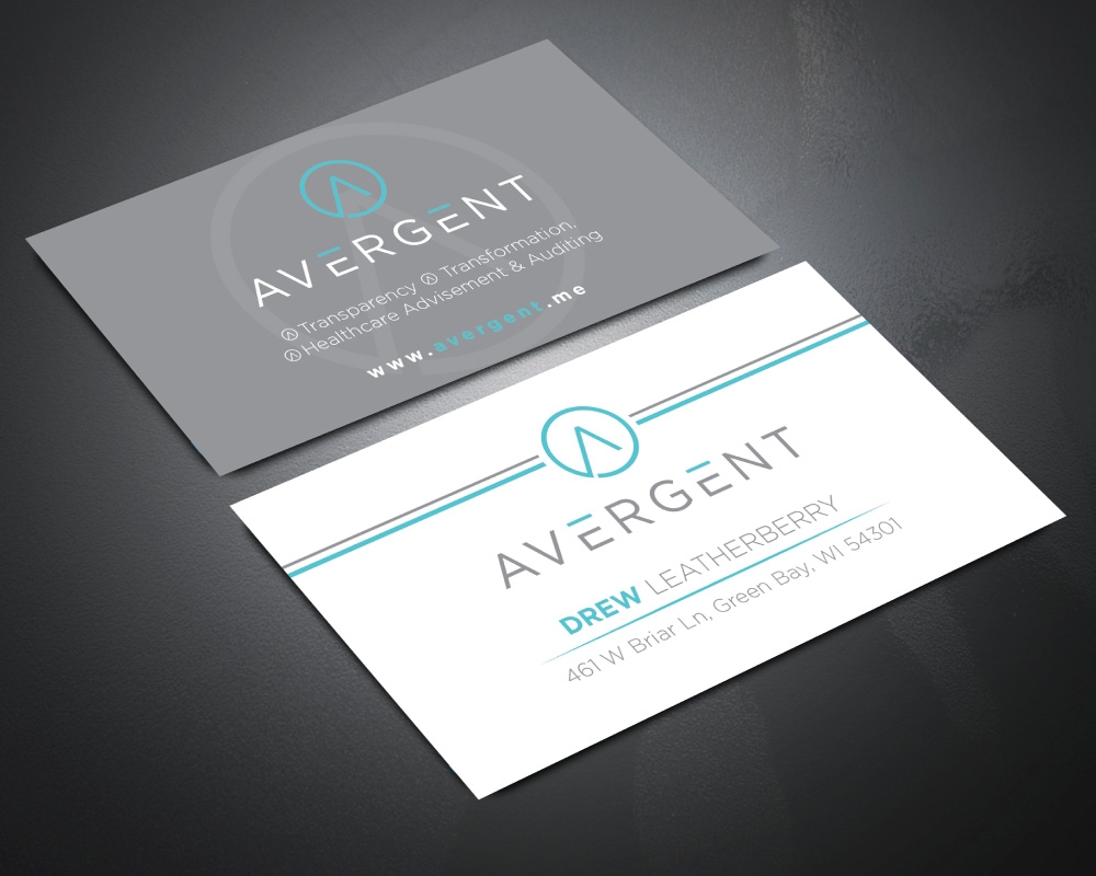 Avergent logo design by Boomstudioz