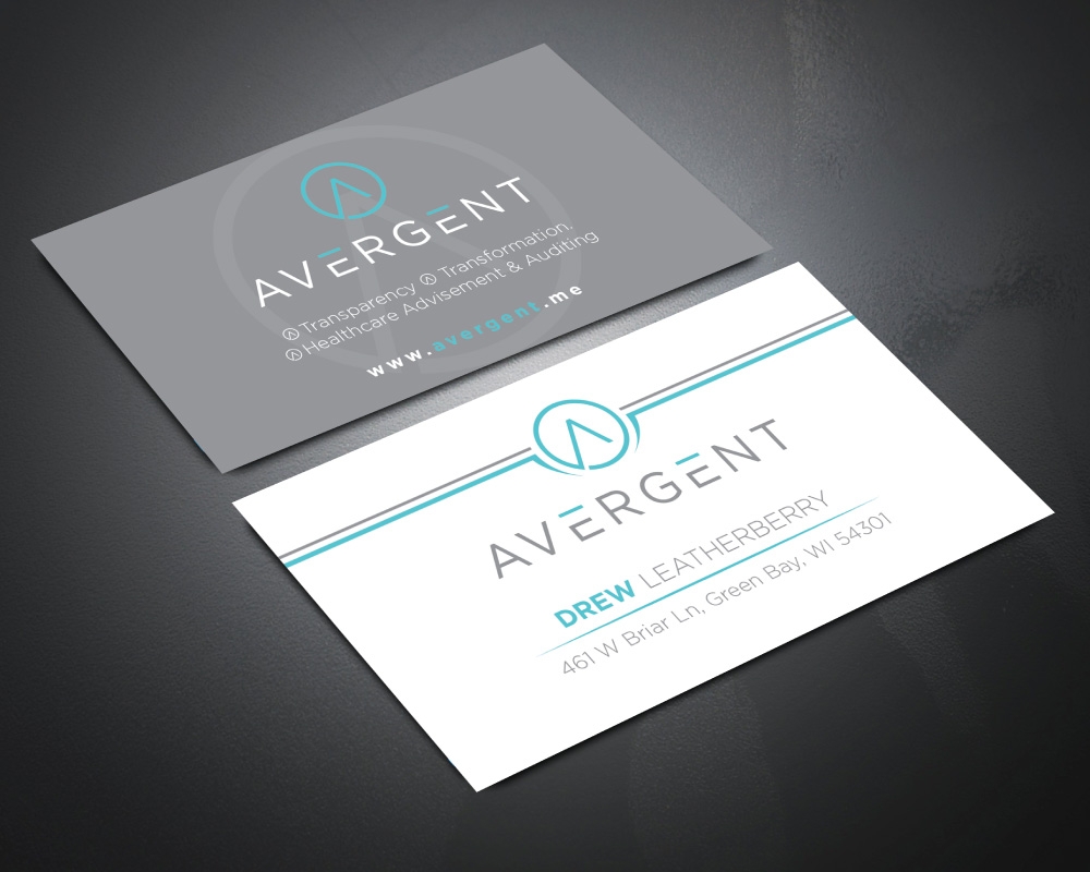 Avergent logo design by Boomstudioz