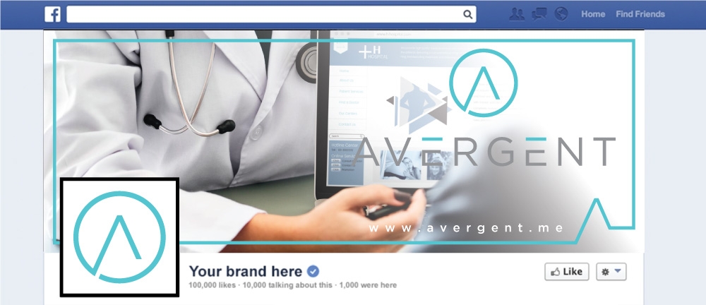 Avergent logo design by Boomstudioz