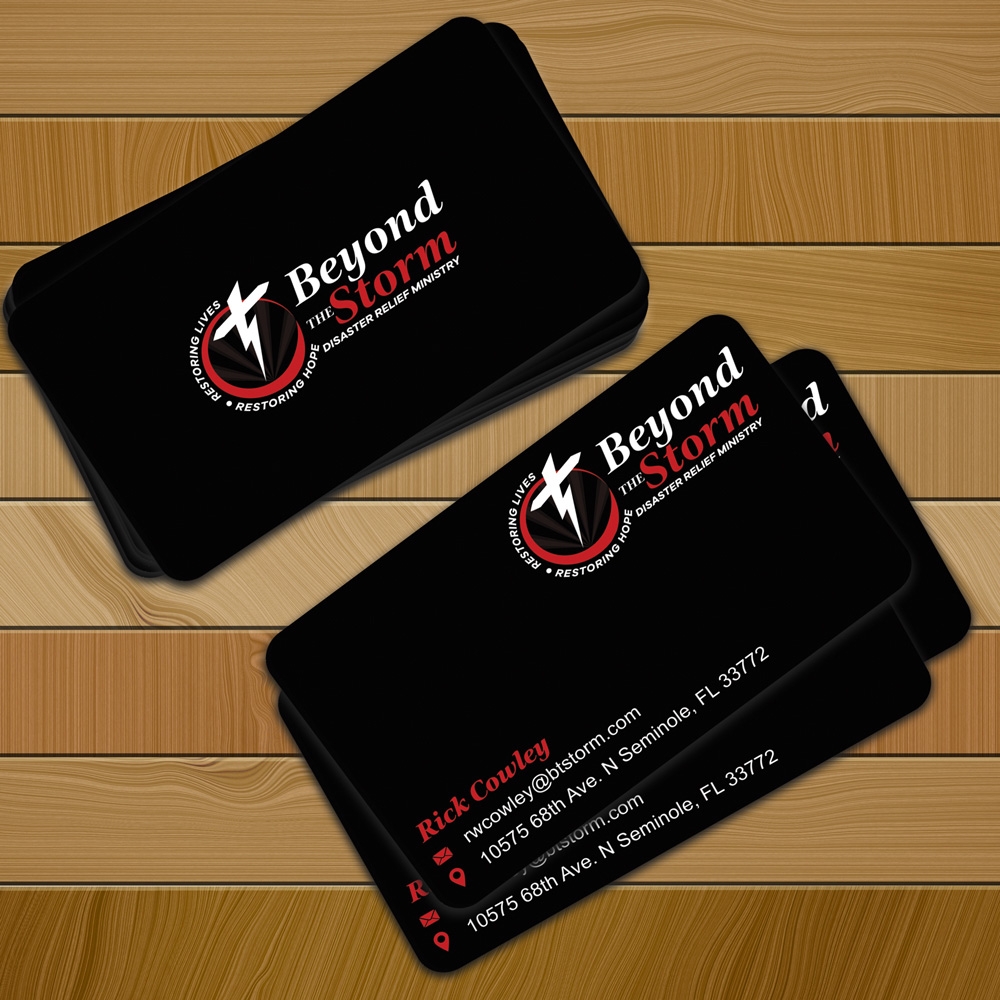 Beyond The Storm logo design by ManishKoli