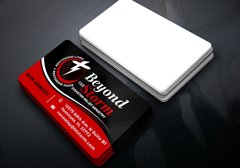 Beyond The Storm logo design by Gelotine