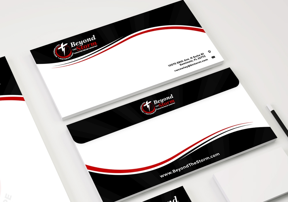 Beyond The Storm logo design by Gelotine