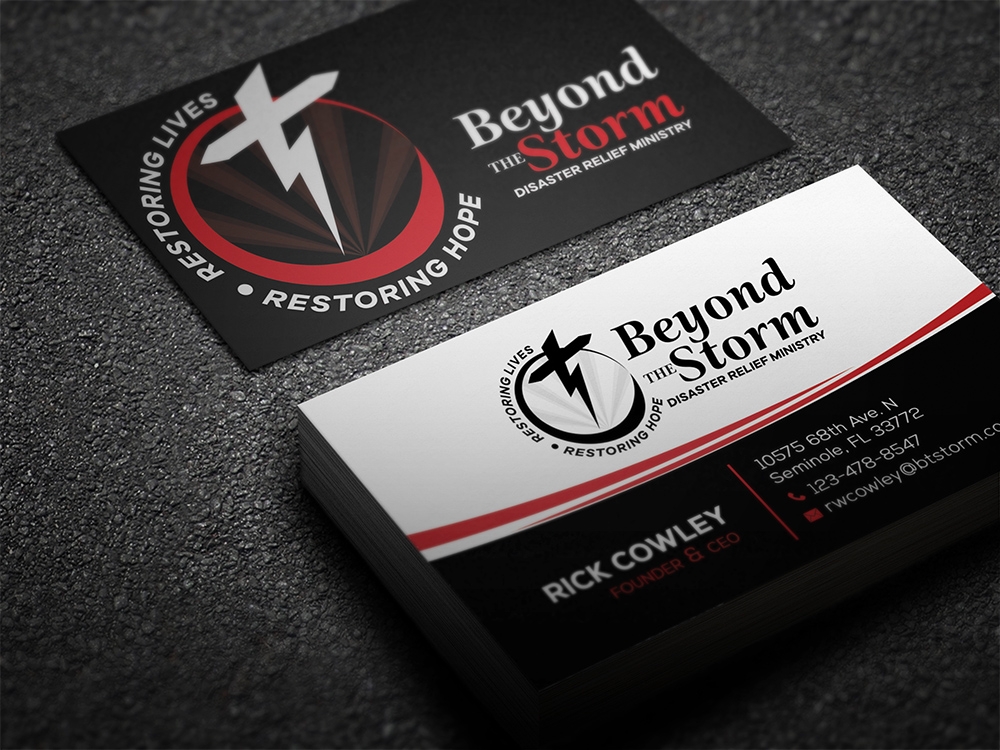 Beyond The Storm logo design by aamir