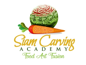 Siam Carving Academy logo design by DreamLogoDesign
