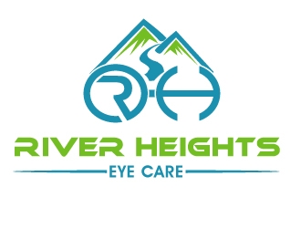 River Heights Eye Care logo design by PMG