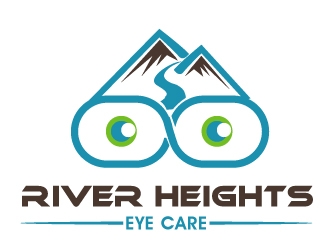 River Heights Eye Care logo design by PMG