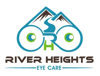River Heights Eye Care logo design by PMG