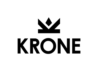 KRONE logo design by VhienceFX