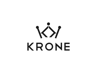 KRONE logo design by mashoodpp