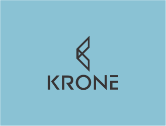 KRONE logo design by mutafailan