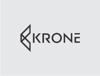 KRONE logo design by mutafailan