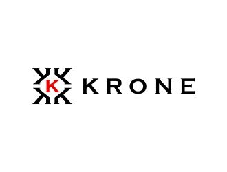 KRONE logo design by 6king