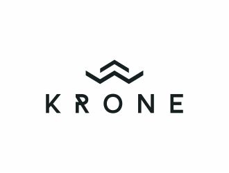 KRONE logo design by 48art