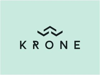 KRONE logo design by 48art
