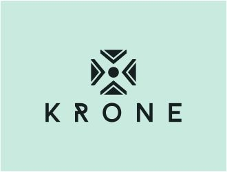 KRONE logo design by 48art