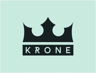 KRONE logo design by 48art