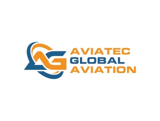 AVIATEC GLOBAL AVIATION logo design by GRB Studio