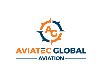 AVIATEC GLOBAL AVIATION logo design by dchris