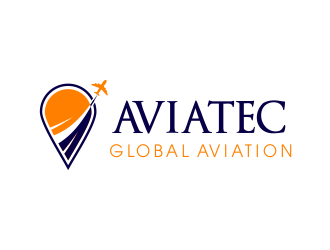 AVIATEC GLOBAL AVIATION logo design by JessicaLopes
