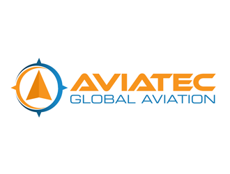 AVIATEC GLOBAL AVIATION logo design by kunejo