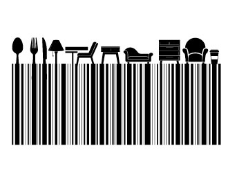 Barcode logo design by Erasedink