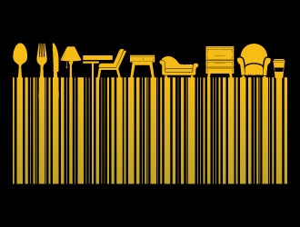 Barcode logo design by Erasedink