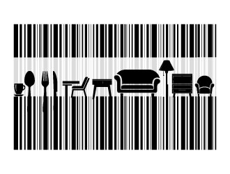 Barcode logo design by Erasedink