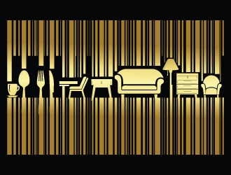 Barcode logo design by Erasedink