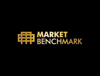 Market Benchmark logo design by KHAI