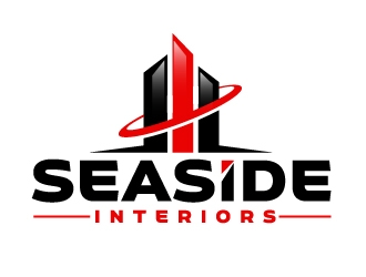 Seaside Interiors logo design by ElonStark