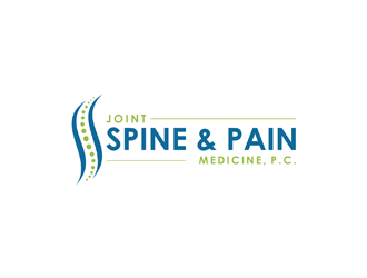 Joint, Spine & Pain Medicine, P.C. logo design by ndaru