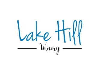 Lake Hill Winery logo design by sabyan