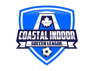 Coastal Indoor Soccer League logo design by corneldesign77